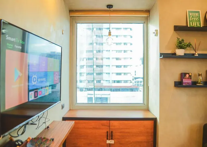 公寓 Stylish 1br Near Us Embassy & Luneta With Pool & Gym 马尼拉